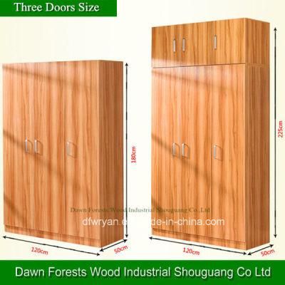 No Folded and Melamine Panel Type Wall Mounted Wardrobe