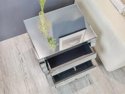 Senior Brand Customized Enduring Mirror Bedside Table Made in China