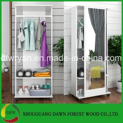 Rolling Dressing Wardrobe Mirror