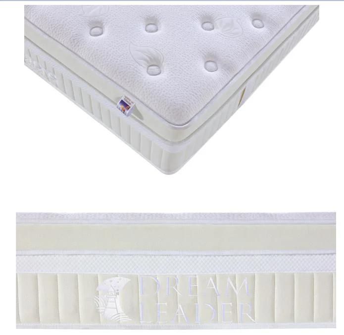 High Quality Bed Queen Size Roll Pocket Memory Foam Spring Mattress