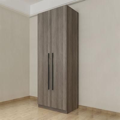 Luxury Modern Home Bedroom Furniture Swing Mirror Door Wardrobe