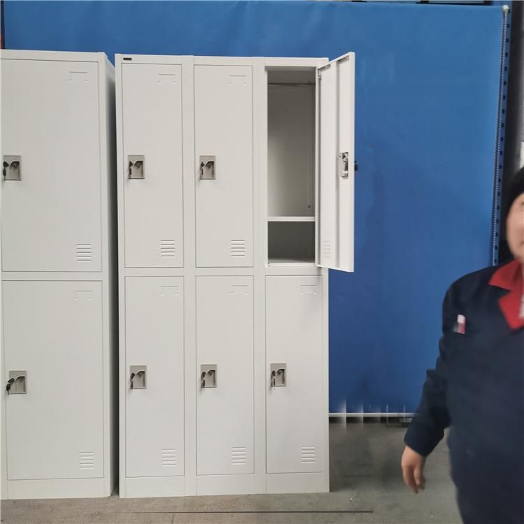 Strong Wardrobe Portable Storage Cabinet Steel Locker for Sale