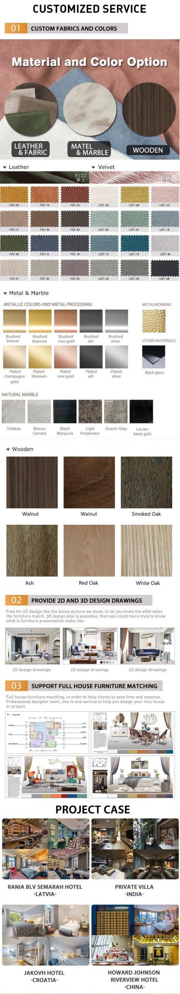 Zhida Top Quality New Modern Home Furniture Customized Glass Door Wardrobe Design Dressing Room Modular Wardrobe for Hotel Project