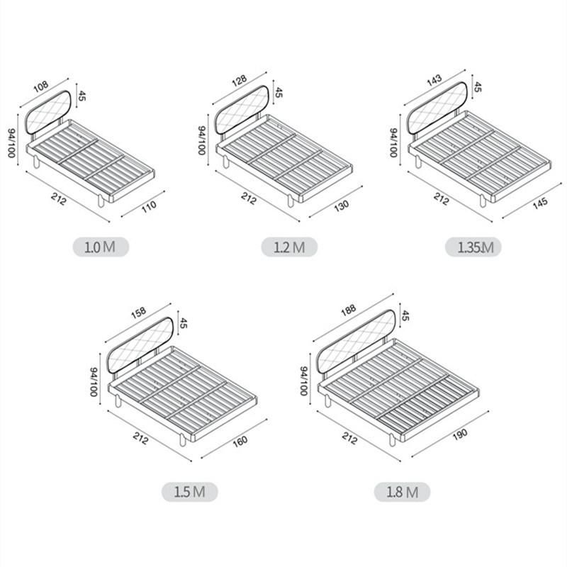 Nordic MIG Bed All Solid Wood Bed 0007