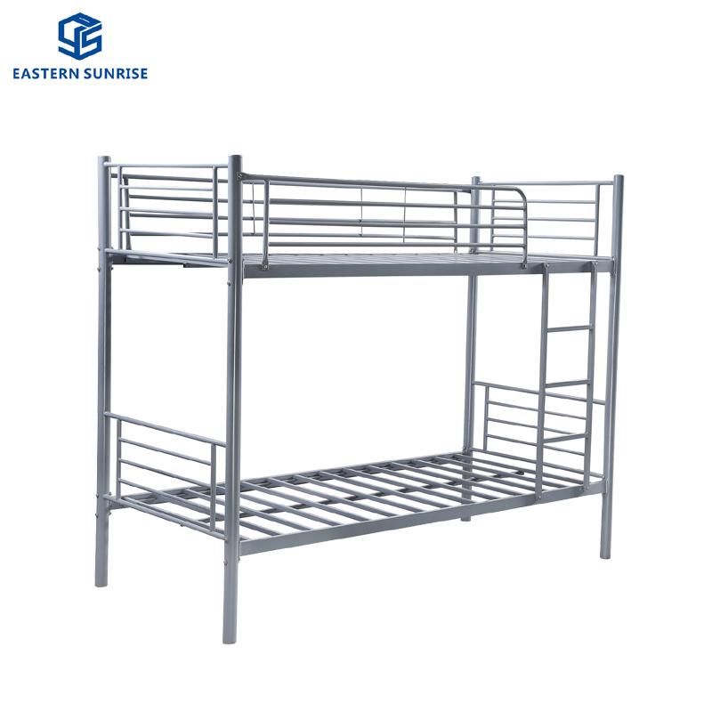 Strong Loading Military Dormitory Use Metal Bunk Bed