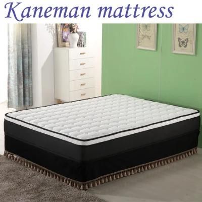 Queen Size Foam Edge Tencel Fabric Pocket Spring Mattress