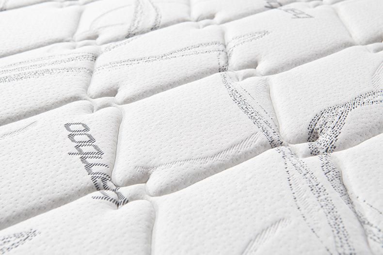 Amazon Hot Sale Bedding Mattress Queen Size Euro Top 34cm Pocket Coil Spring Roll Mattress