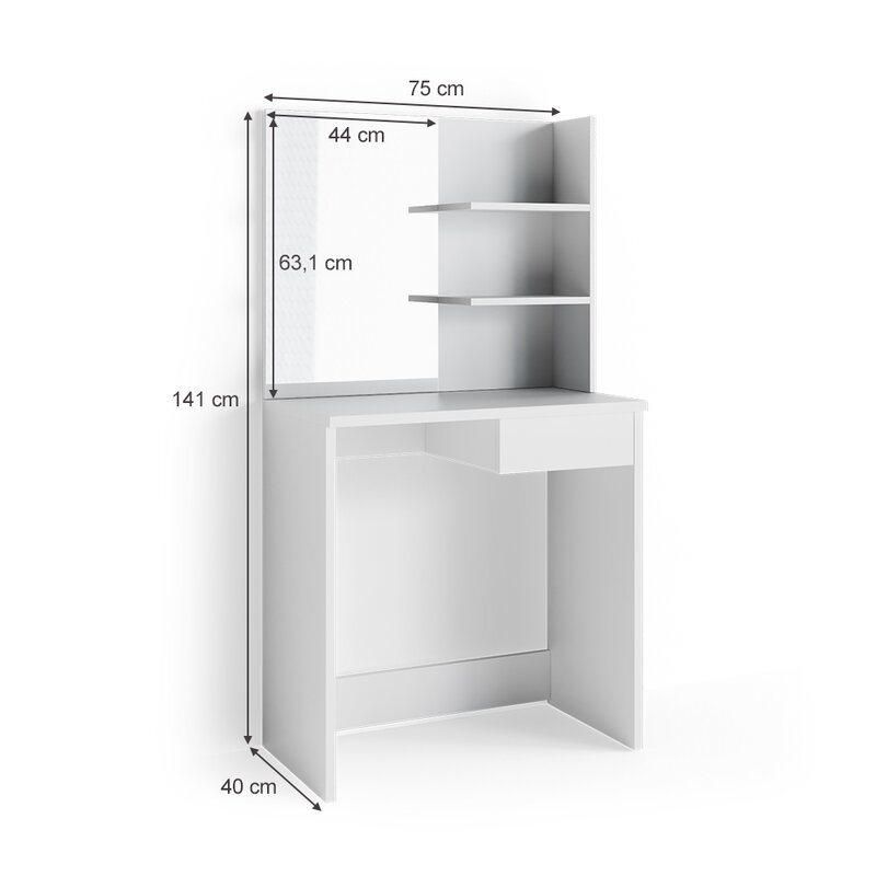 Factory Hot Selling Dressing Table with Mirror