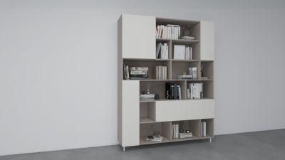 Factory Wholesale Fashion Design High Quality Wooden Furniture Living Room Furniture Simple Color Matching Bookcase