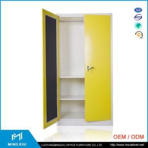 Luoyang Mingxiu Bedroom Wardrobe Safe Locker Inside / Steel Colorful Wardrobe Locker
