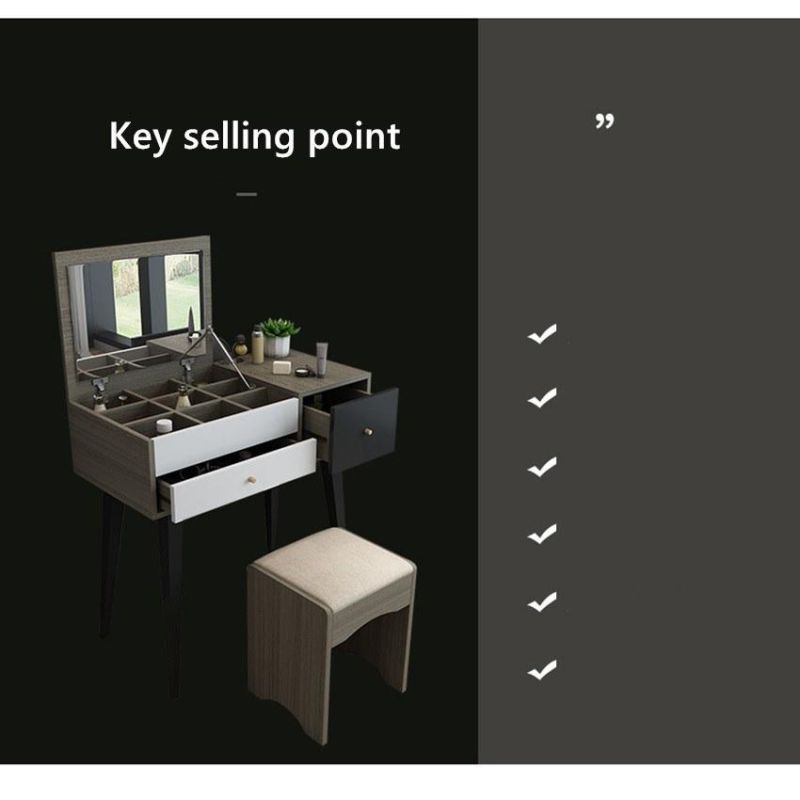 Dressing Table Simple Mini Small Apartment Bedroom Furniture 0335