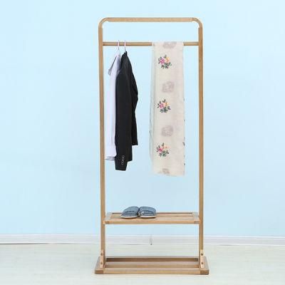 All Solid Wood Floor Coat Rack Bedroom Hanger Shoe Rack Combination