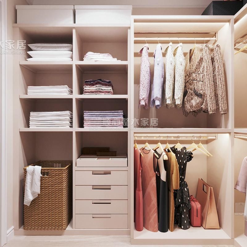 Modern Style Chinese Living Room Home Hotel Bedroom Wardrobes Furniture Set Wooden Wardrobe Closet