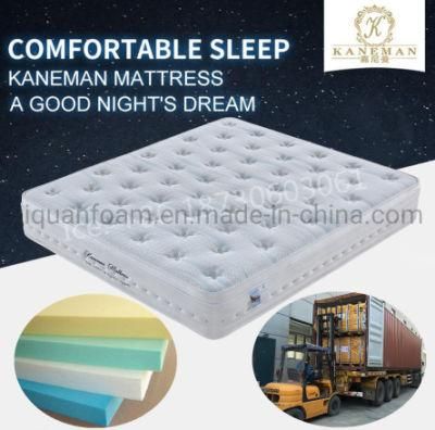 Cheap Spring Mattress King Size Bed Mattress Flat Packed