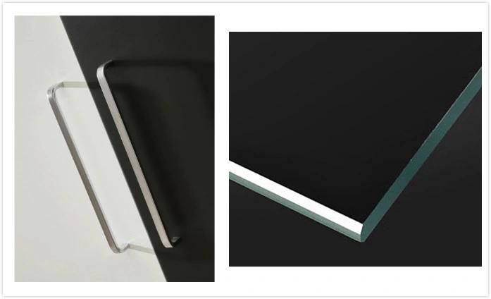 Cheaper Price Black Glass Swing Door Hotel Closet