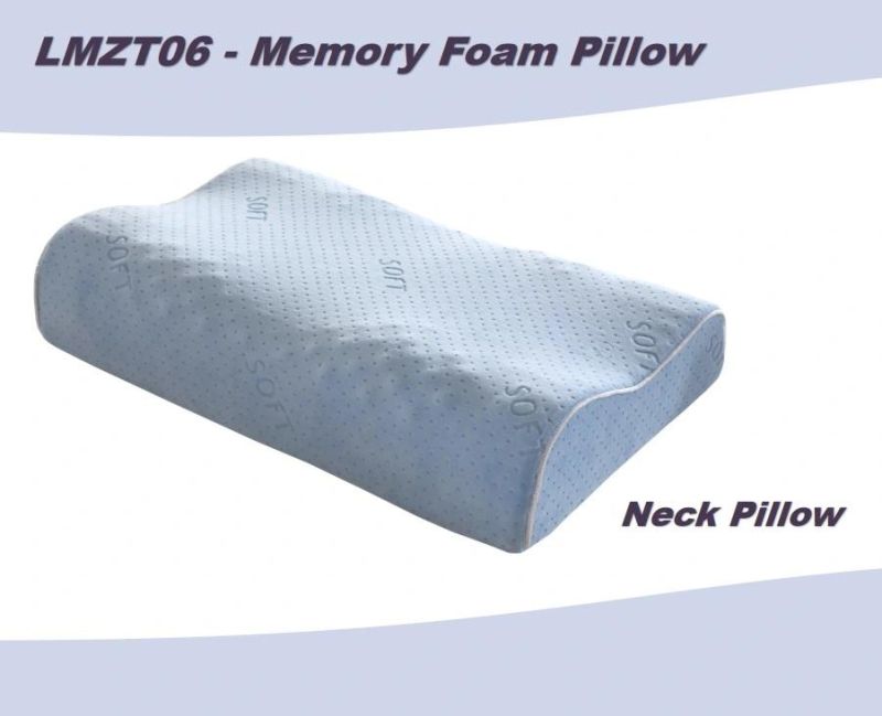 10-12cm Height Flannelette Cover Memory Foam Pillow Neck Protection Shoulder Protect