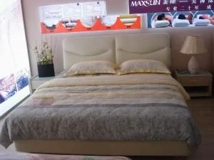 Simple Style Modern Leather Bed (TN-07010)