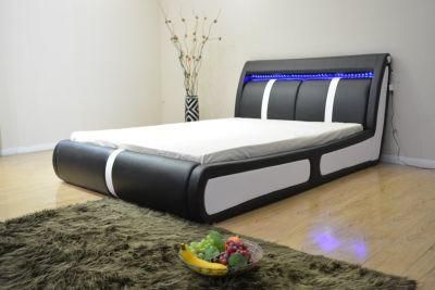 Huayang King Queen Double Single Size Luxury Wooden Headboard Bed for 5 Star Hotel Room King Bed