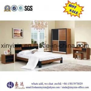 China Stocks Wooden Bed Cheap Bedroom Furniture (SH-002#)