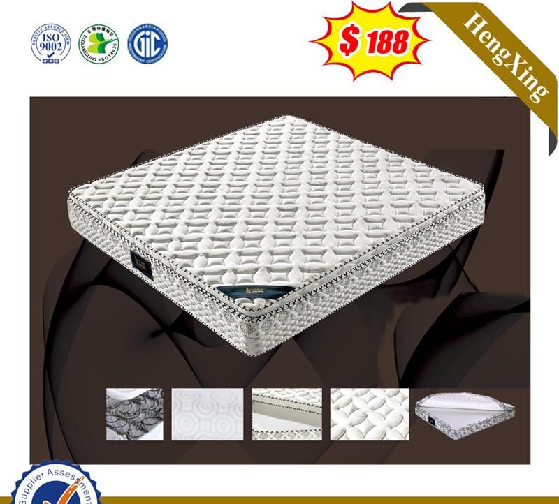 Made in China Hotel Home Bedroom Furniture Double King Bed Pocket Spring Memory Foam Bed Mattresses