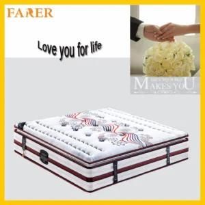 Thick Bonnel Spring Foam Coconut Mattress with Latex Topper