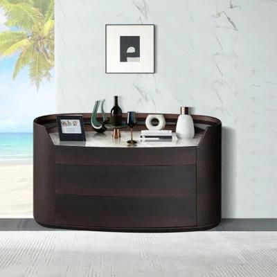 Modern Design Home Furniture Storage Cabinet Hotel Restaurant Dining Room 2 3 4 Drawer Wooden Storage Sideboard Cabinet