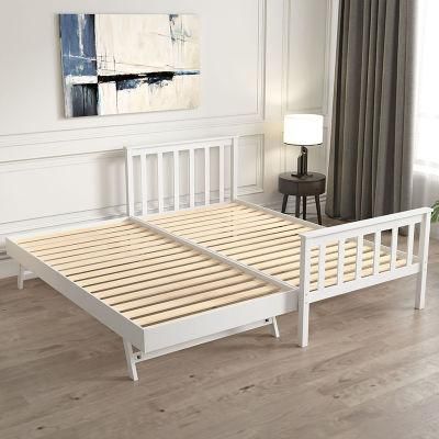 Multi-Purpose Children Home Bed Living Room Wood Furniture Adult Size Kid Bed