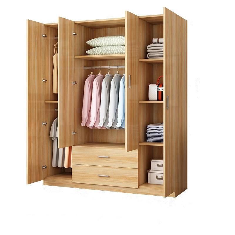 Wholesales Other Wooden Furniture Modern Bedroom Solid Wood Wardrobe