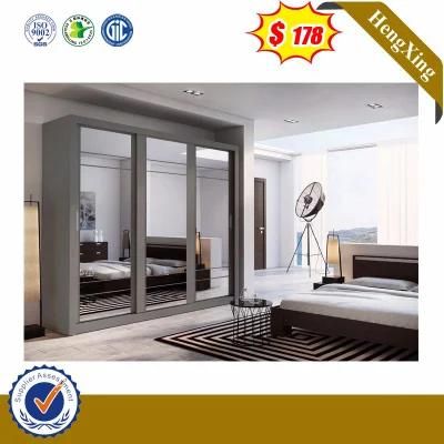 Modern Sliding Doors Home Furniture Wooden Closet Cabinet Wardrobe (HX-8ND9007)