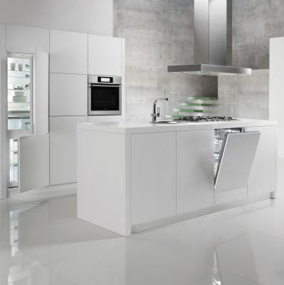 China Factory Modern MDF White Lacquer Kitchen Cabinet