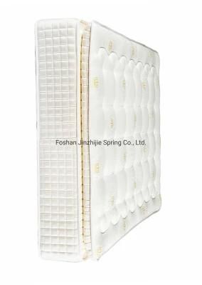 Vacuum Compressed-Packing Natural Latex Memory Foam Mattresses/King Size Pocket-Coil-Spring Mattress