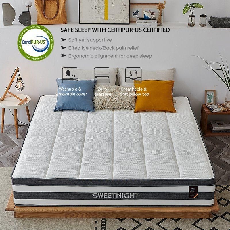 Foldable High Quality Compressed Foam Double Best Mattress in a Box