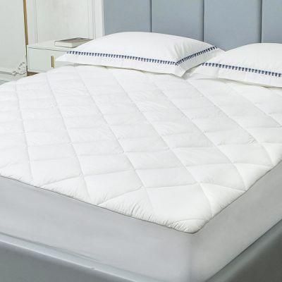 King Mattress Pad Hypoallergenic Cotton Mattress Cover Quilted Protector with Deep Pocket