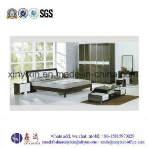 Customized Wooden Bed Modern Home Bedroom Furniture (B15#)