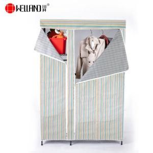 Wholesale European Style DIY Metal Clothes Canvas Wardrobe Prices