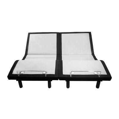 Fast Delivery Foldable Adjustable Beds for Seniors with Memory Foam Mattress