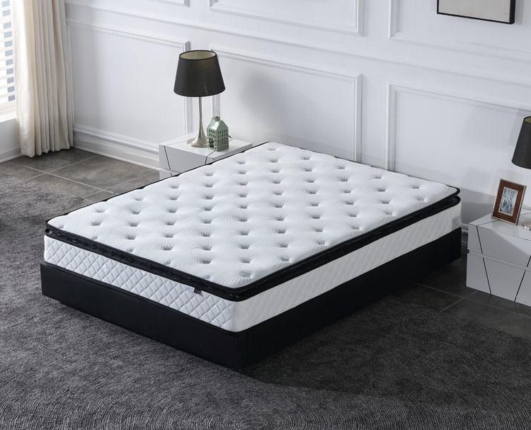 Top Selling Pocket Spring Compress Packing mattress Mattress with Pillow Top