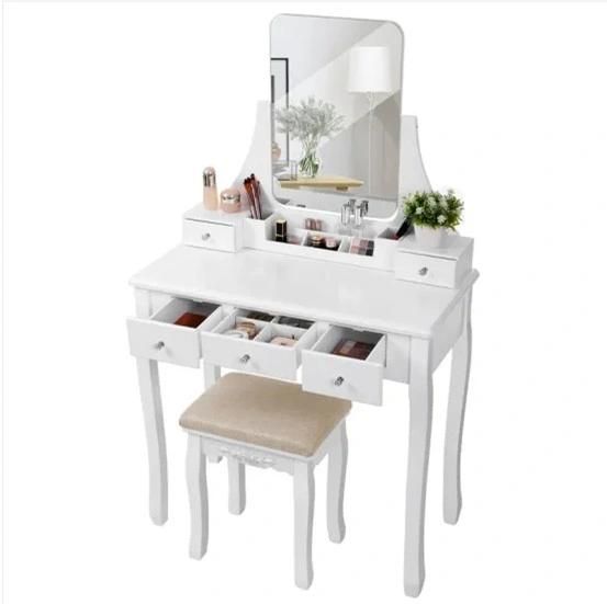 Hot Selling Dressing Table Set with Mirror