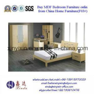 Wooden Single Bed Simple Bedroom Sets Furniture (F03#)