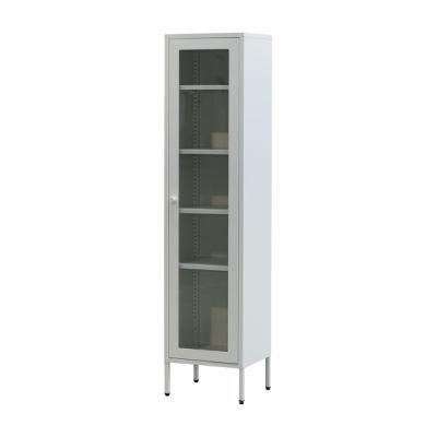 Factory Direct Steel Filing Storage Cabinet Glass Door File Cabinet