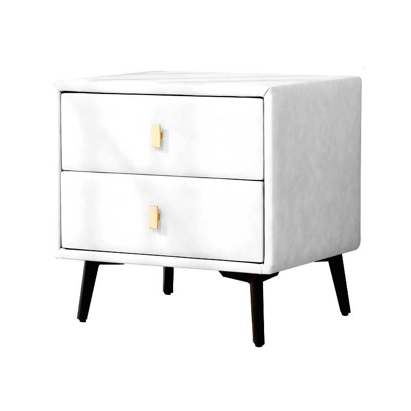 Light Luxury Simple Modern Leather Night Table
