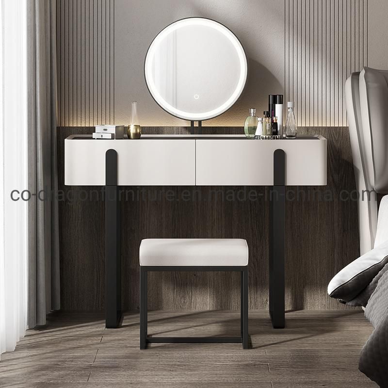Luxury Fashion Wooden Dressing Table with Mirror for Bed Furniture
