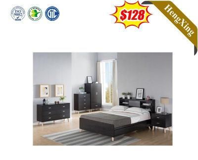 Space Saving Bed Room Furniture Modern Simple Wooden Bed Made in China