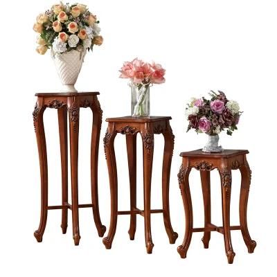 Wood Flower Stand Cabinets in Optional Color From China Home Furniture Factory