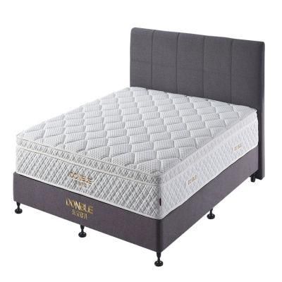 Home Furniture OEM Resilient Memory Foam Pocket Coil Spring Mattress