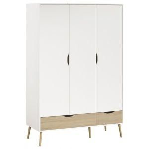 Scandinavian Inspired Design Almirah Interior Wardrobe with 3 Door and 2 Drawer for Sale in Youtube