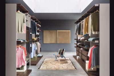 Modern Gallery White Melamine Walk in Wardrobe