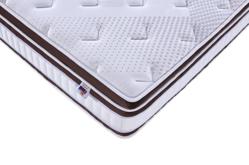 Soft Foam Double Size Pocket Spring Mattress for 5 Star Hotel Project