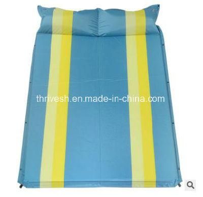 Double Air Inflating Camping Mattress Camp Pad