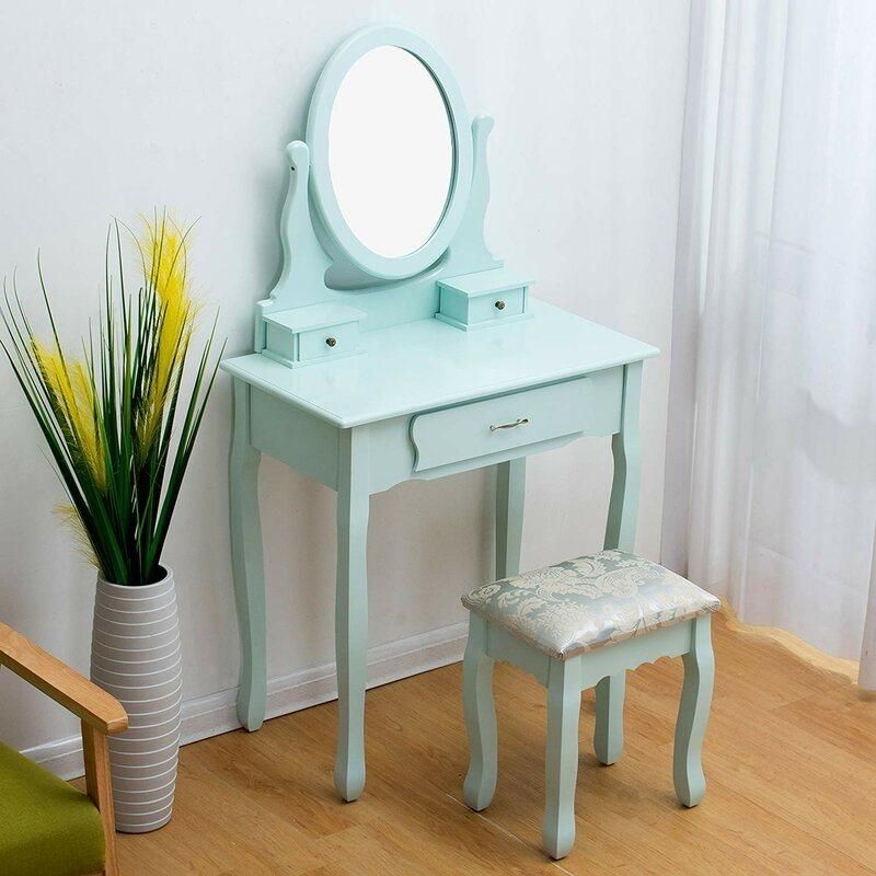 Lovely Dressing Table Set with Mirror